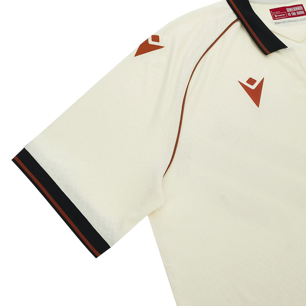  Wrexham Macron 2026/27 Third Replica Jersey - Cream