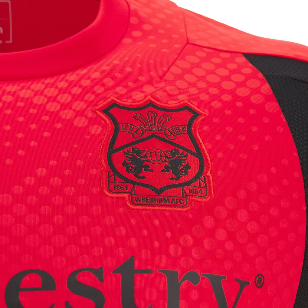  Wrexham Macron Training T-Shirt - Red