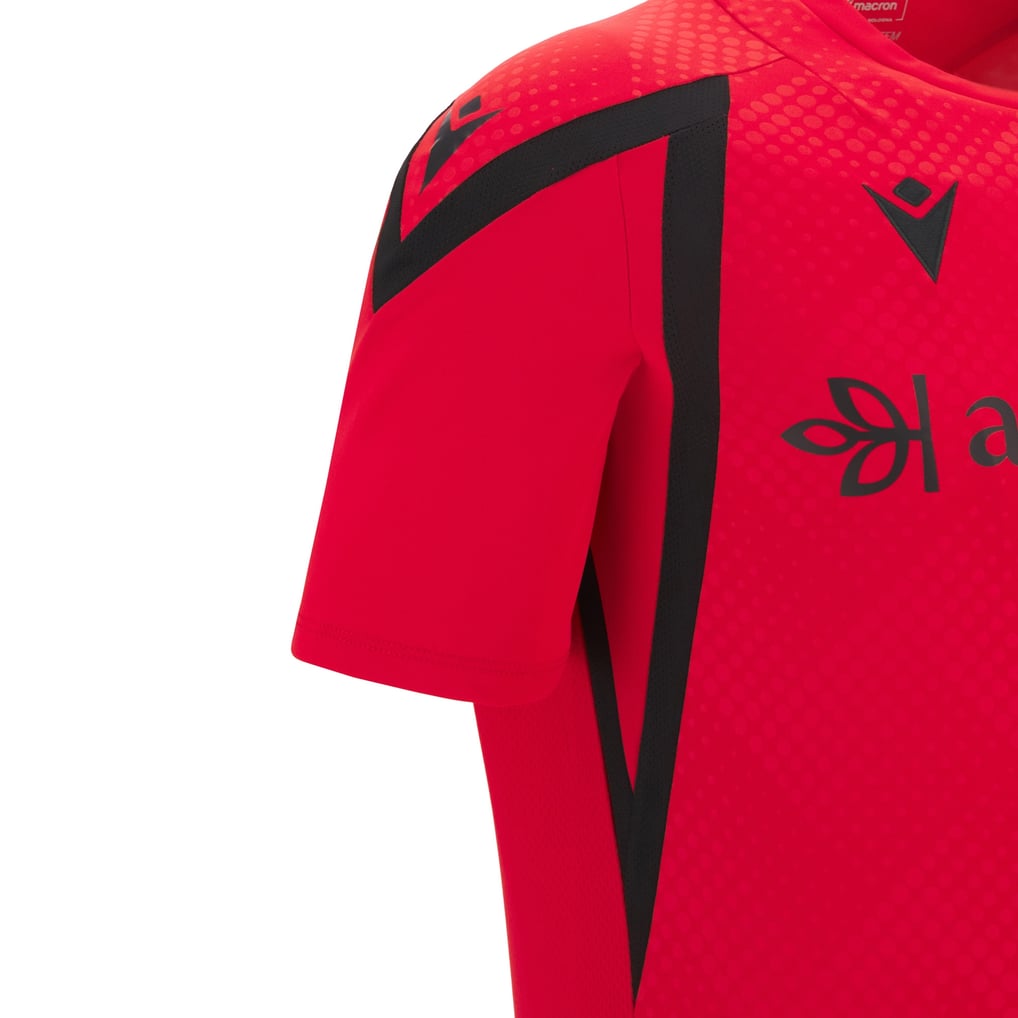  Wrexham Macron Training T-Shirt - Red