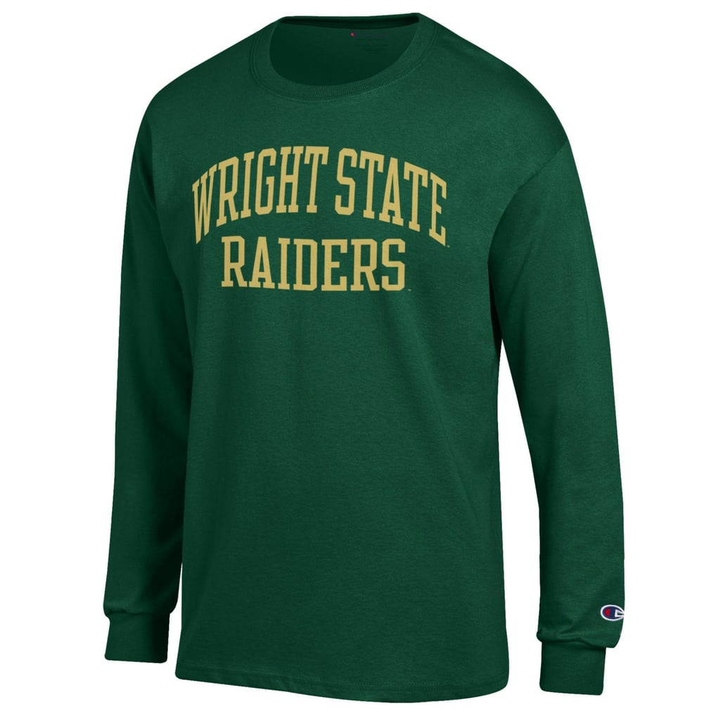 Wright State Raiders Champion Jersey Long Sleeve T-Shirt - Green
