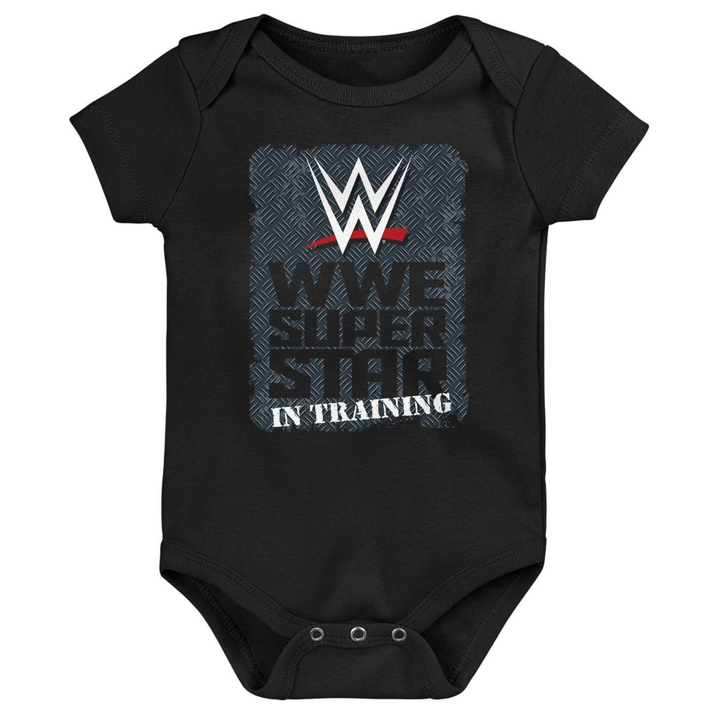 WWE Infant Superstar In Training Bodysuit - Black