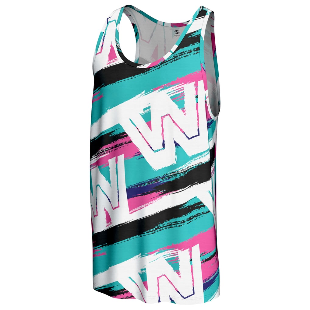 WWE ProSphere 90s Jazz Cup Tank Top - White