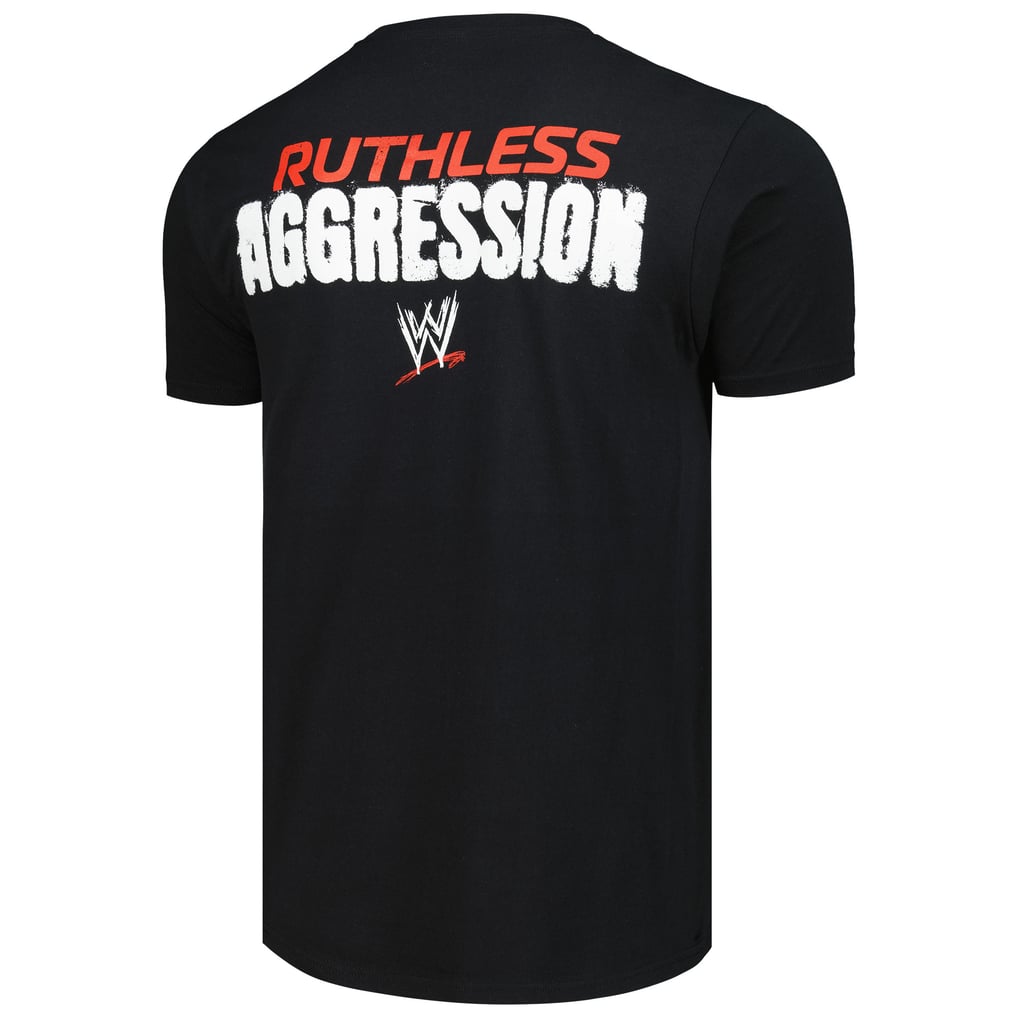 RAW Ripple Junction Ruthless Aggression Era Collage T-Shirt - Black