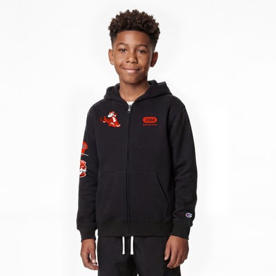 Cincinnati Bengals Disney x Champion Youth Shere Khan Full-Zip Hoodie - Black