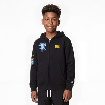 Los Angeles Rams Disney x Champion Youth Sulley Full-Zip Hoodie - Black