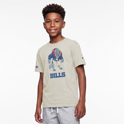 Buffalo Bills Disney x Champion Youth Beast T-Shirt - Oatmeal