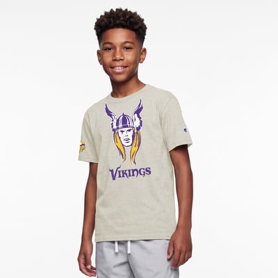 Minnesota Vikings Disney x Champion Youth Thor T-Shirt - Oatmeal
